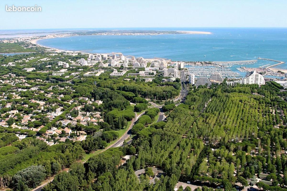 La Mer Et La Plage Au Bout Du Parc Appartement 4 Couchages Avec Jardin La Grande-Motte Exterior foto